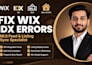 fix wix idx real estate listing sync mls property feed update errors